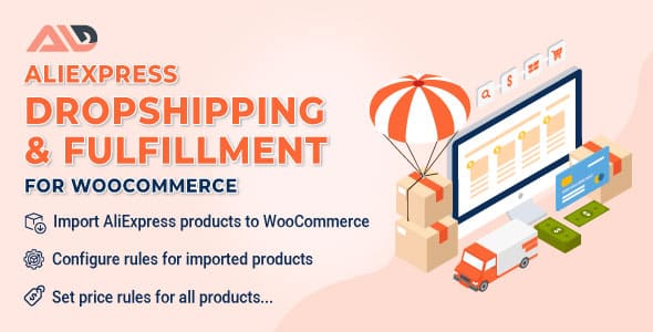 Aliexpress dropshipping and fulfillment for woocommerce