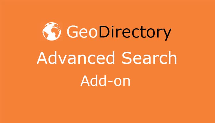 Advanced search filters addon for geodirectory