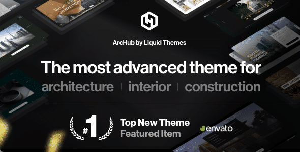 ArcHub Theme - Architecture and Interior Design WordPress Theme