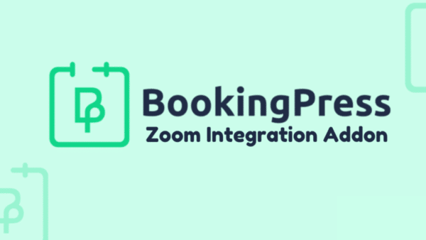 Booking Press Zoom Integration Addon