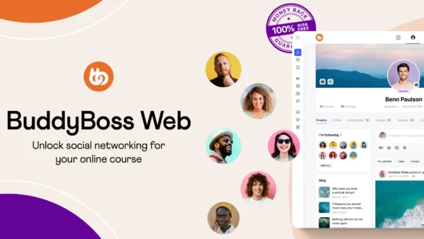 BuddyBoss Theme + Platform Pro – Sell memberships, courses, and build online communities