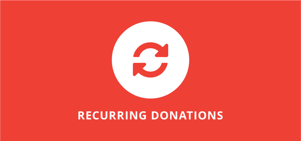 Charitable recurring donations