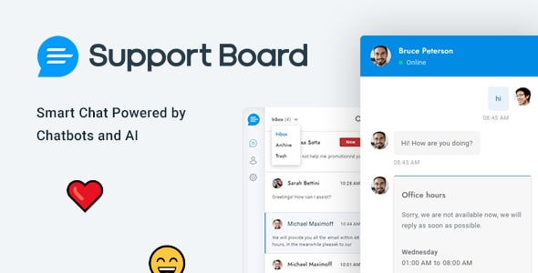 Chat - support board - openai chatbot wordpress chat plugin