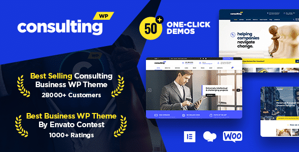 Consulting Theme – Business, Finance WordPress Websites