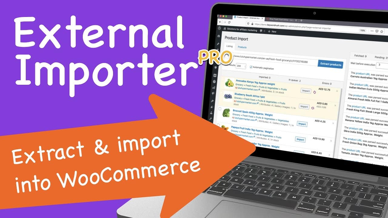 External importer pro image