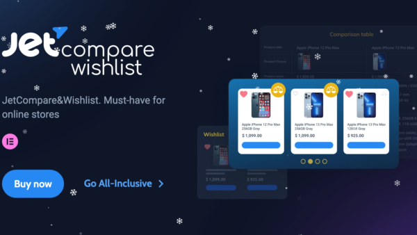 JetCompareWishlist- Compare and Wishlist plugin for Elementor