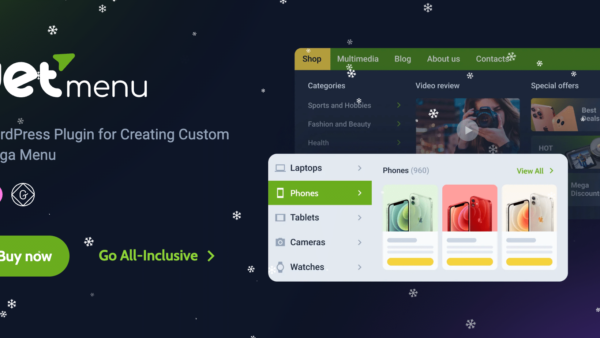JetMenu - Plugin for Creating Custom Mega Menu
