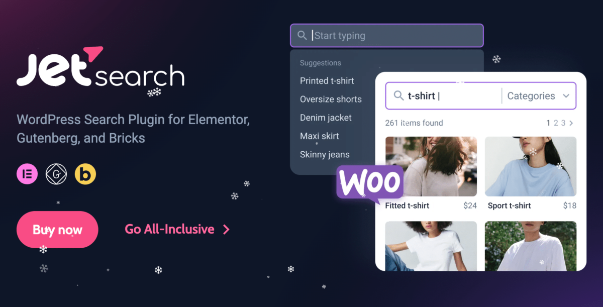 Jetsearch - search plugin for elementor, gutenberg, and bricks - image 1