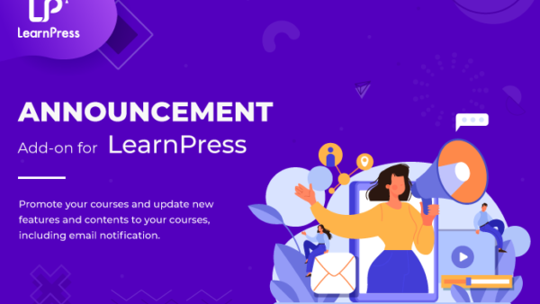 LearnPress Announcement Addon
