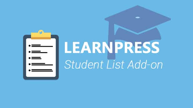 Learnpress student list addon