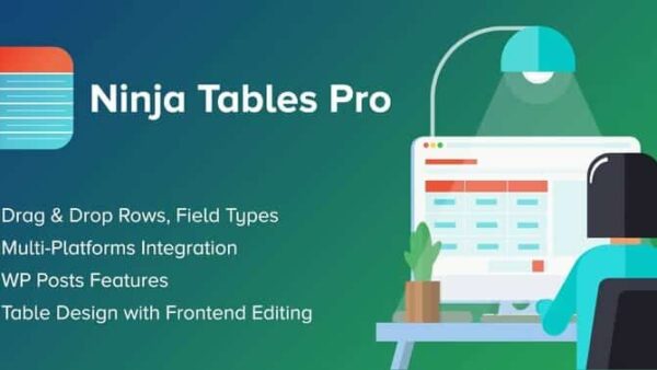 Ninja Tables Pro – The Fastest and Most Diverse WP DataTables Plugin