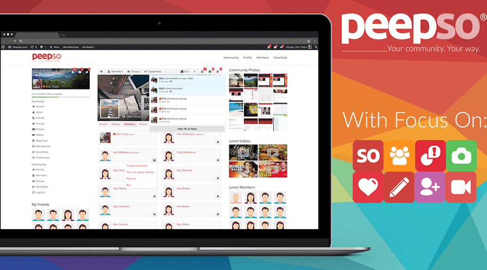 Peepso [core plugin]