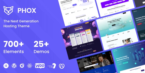 Phox theme- Hosting WordPress & WHMCS Theme
