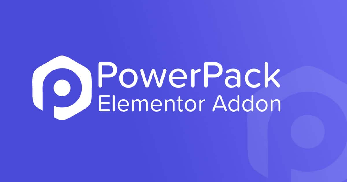 Powerpack elements for elementor