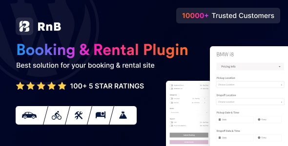 Rnb – woocommerce booking & rental plugin