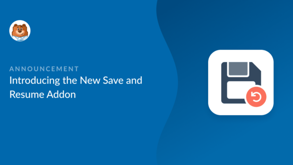 Save and Resume Addon for WPForms