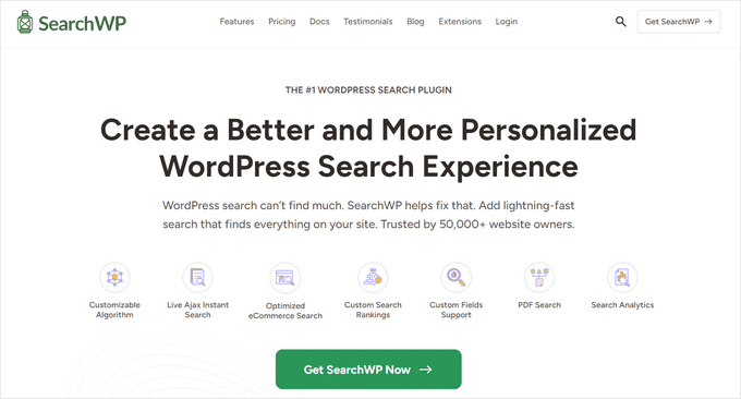 Searchwp – core files | better and more personalized wordpress search experience