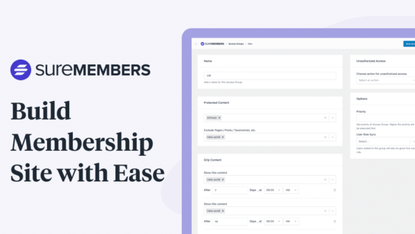 SureMembers - Build Membership site with ease
