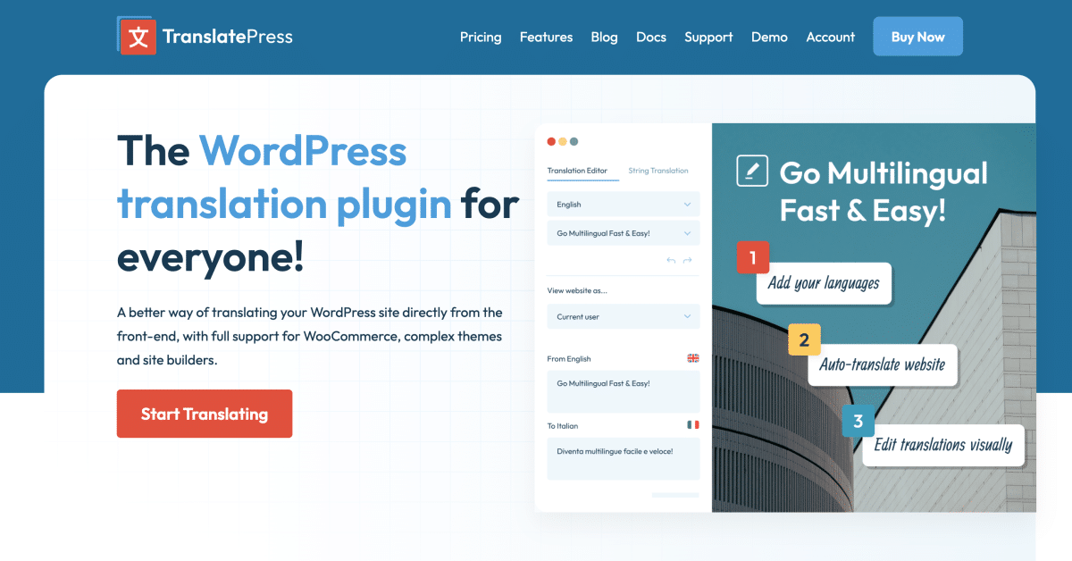 Translatepress pro