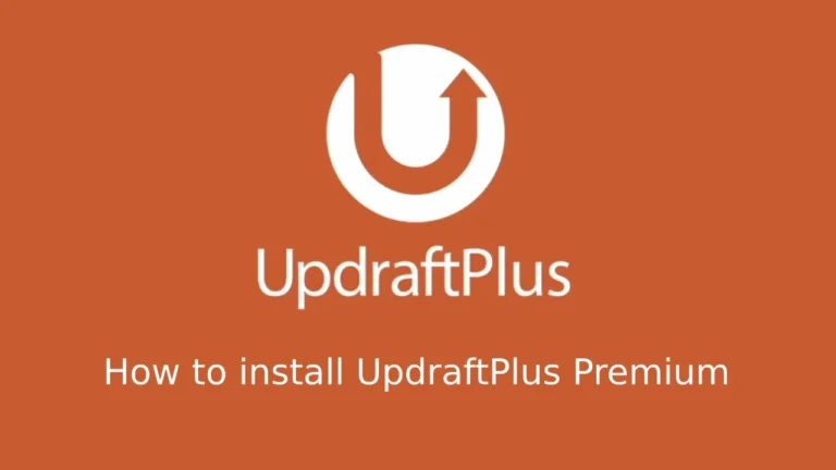 UpdraftPlus Premium