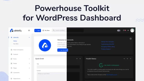 WP Adminify Pro – Toolkit for WordPress Dashboard