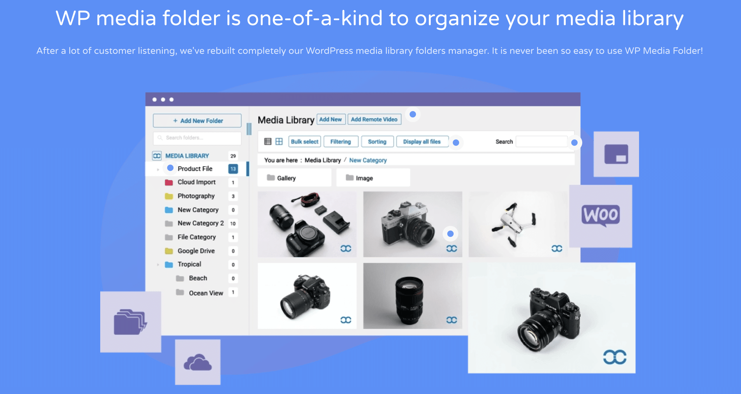 Wp media folder – wordpress media library
