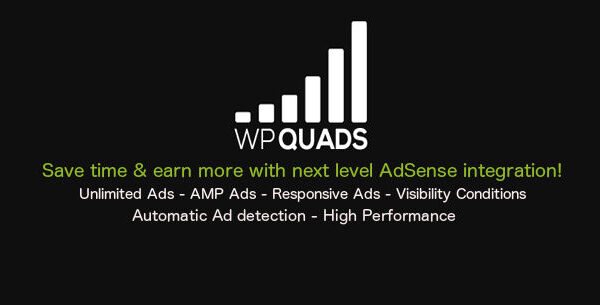 WP Quads Pro – Google AdSense Integration for WordPress