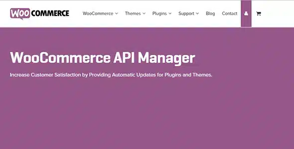 Woocommerce api manager