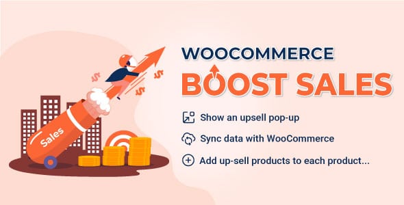 Woocommerce boost sales – upsells cross sells popups discount