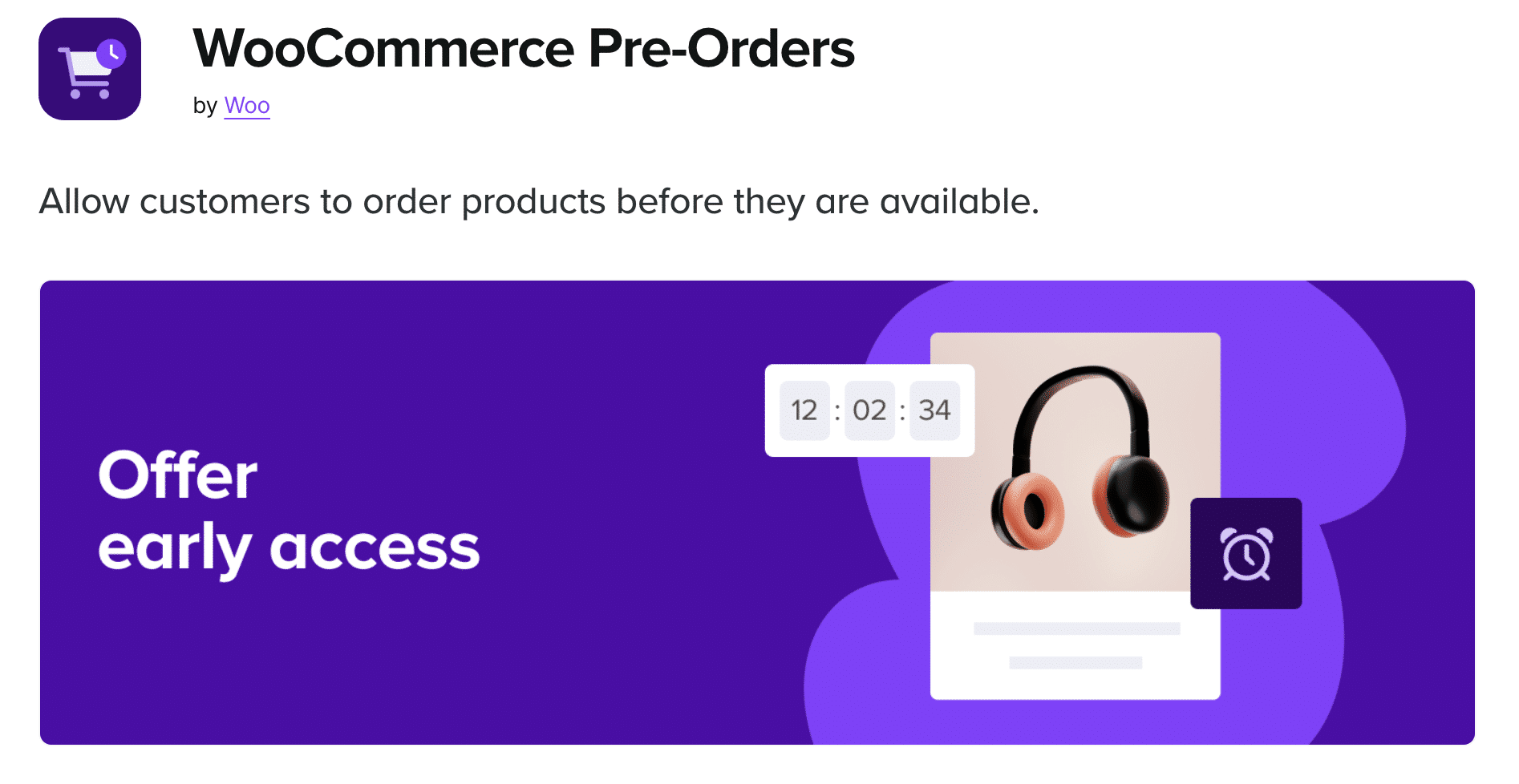 Woocommerce pre-orders