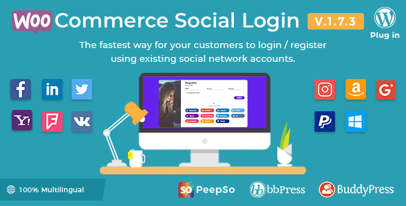 Woocommerce social login