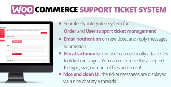 Woocommerce support ticket system | provide store support