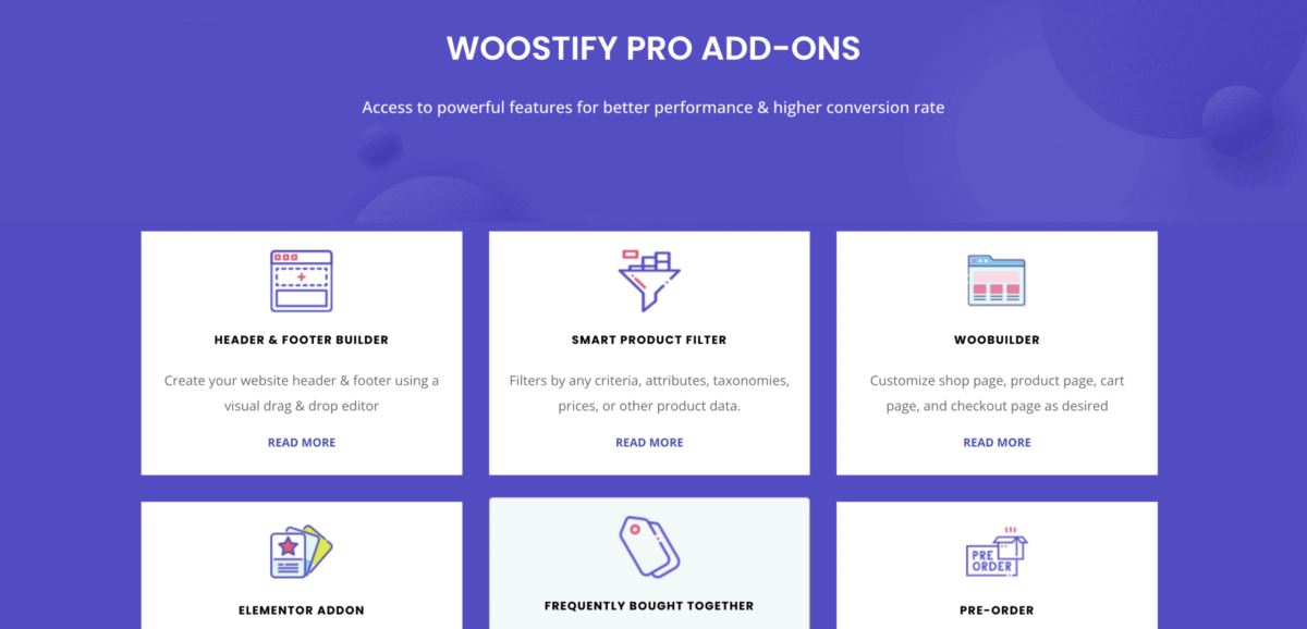 Woostify pro addons for woostify theme
