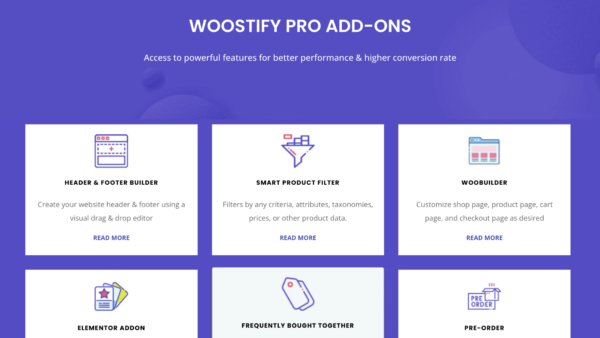 Woostify Pro Addons for Woostify Theme