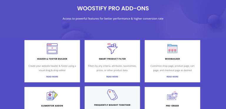 Woostify Pro Addons for Woostify Theme