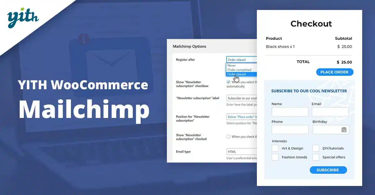 Yith woocommerce mailchimp premium