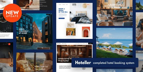 Hoteller Theme - Hotel Booking Theme