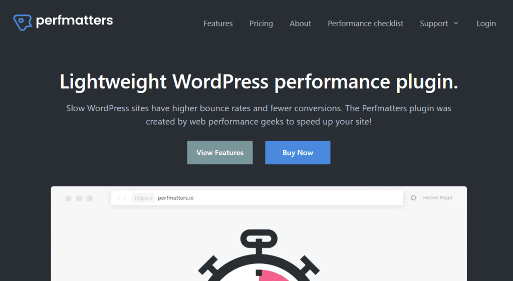 Perfmatters plugin