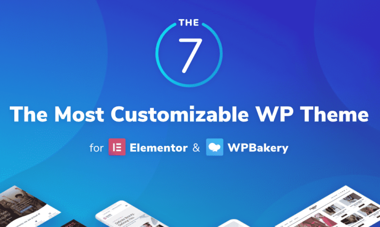 The7 WordPress Theme